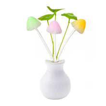 LED Dream Night Light, Auto ON / Off Sensor Mushroom Lamp (Multicolor) - Justgrabit Inc.