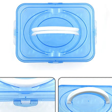 Plastic Kitchen Refrigerator Egg Storage 12 Grid 1 Layer Egg Container - Justgrabit Inc.
