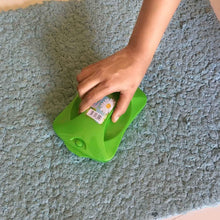 Plastic Handheld Carpet Roller Brush Cleaning with Dust Crumb Collector, Wet, and Dry Brush - Justgrabit Inc.
