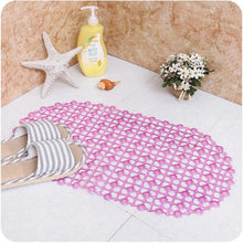 Nonslip Soft Rubber Bath Mat for Bathtub and Shower, Anti Slip Bacterial Anti Bacterial Machine Washable PVC Bath Mat - Justgrabit Inc.