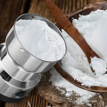 Multi - Functional Electric Stainless Steel Herbs Spices Nuts Grain Grinder with Stainless Steel Bowl, Portable Coffee Bean Seasonings Spices Mill Powder Machine Grinder Machine for Home and Office - justgrabit.in | Just Grab It