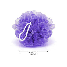 Bath Shower Loofah Sponge Pouf Body Scrubber (Pack of 6Pcs) - Justgrabit Inc.