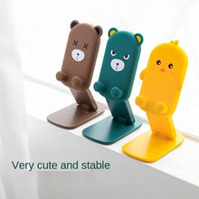 Cute Cartoon Design Multi - Angle Adjustable Foldable Mobile Stand - Justgrabit Inc.