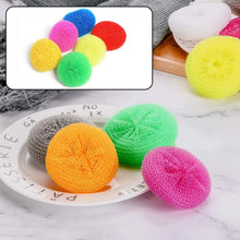 Plastic Scrubber Round Nylon Scrubbers (Pack of 12) - Justgrabit Inc.