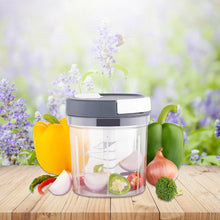2 in 1 Handy Chopper & Slicer for Fruits, Veggies & Cheese - Justgrabit Inc.