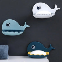Fish Shape Soap Dish Adhesive Waterproof Wall Mounted Bar Soap Dish Holder (Pack of 2Pc) - Justgrabit Inc.