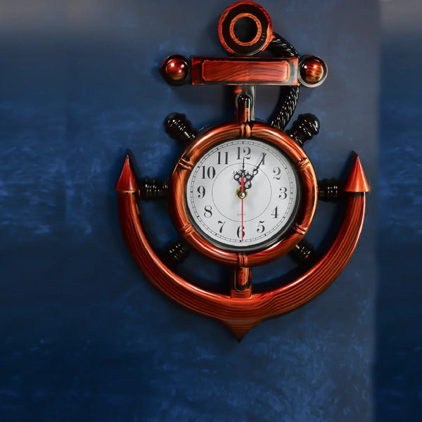 Anchor Wall Clock for Home - Justgrabit Inc.