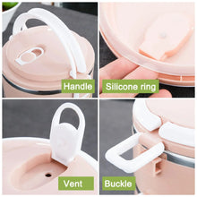 Multi Layer Stainless Steel Hot Lunch Box (3 Layer) - Justgrabit Inc.