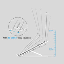Height Adjustable / Portable Laptop Stand - Justgrabit Inc.