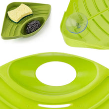 Sink Strainer Basket Corner Kitchen Triangular Multi functional Drain Shelf - Justgrabit Inc.