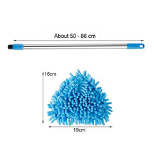 Stainless Steel Road Adjustable Triangle Mop Used for Cleaning Dusty and Wet Floor Surfaces and Tiles. - Justgrabit Inc.