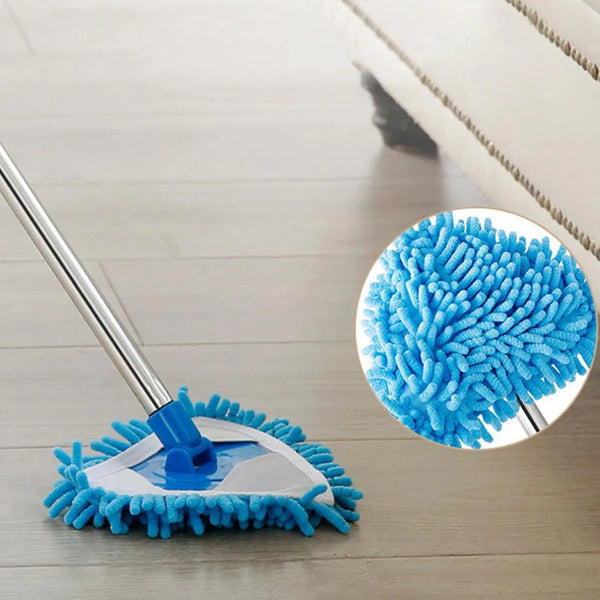 Stainless Steel Road Adjustable Triangle Mop Used for Cleaning Dusty and Wet Floor Surfaces and Tiles. - Justgrabit Inc.