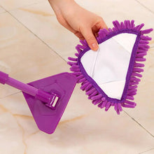 Stainless Steel Road Adjustable Triangle Mop Used for Cleaning Dusty and Wet Floor Surfaces and Tiles. - Justgrabit Inc.