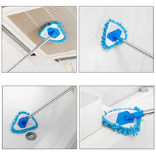 Stainless Steel Road Adjustable Triangle Mop Used for Cleaning Dusty and Wet Floor Surfaces and Tiles. - Justgrabit Inc.