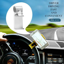 Car Steering Wheel Mobile Holder - Justgrabit Inc.