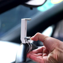 Car Steering Wheel Mobile Holder - Justgrabit Inc.