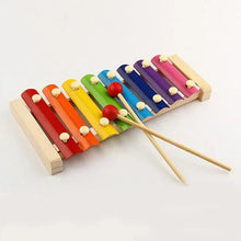 Wooden Xylophone Musical Toy for Children (MultiColor) - Justgrabit Inc.