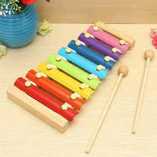 Wooden Xylophone Musical Toy for Children (MultiColor) - Justgrabit Inc.