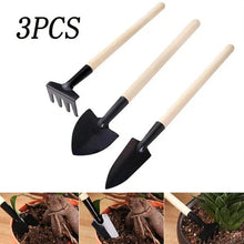 Kid's Garden Tools Set of 3 Pieces (Trowel, Shovel, Rake) - Justgrabit Inc.
