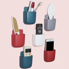 Wall Mounted Storage Box Remote Storage Organizer Case (Multicolour) - Justgrabit Inc.