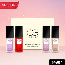 OG Beauty Luxury Pure Elegance Eau De Parfum - (4 Pc / Set / 15 ML) - justgrabit.in | Just Grab It