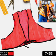 Economy PVC Safety Vest – Soft Vinyl, Tie Closure, High Visibility - Justgrabit Inc.