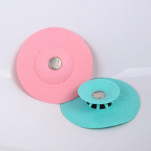 Creative 2 - in - 1 Silicone Sewer Sink Sealer Cover Drainer (multicolour) - justgrabit.in | Just Grab It