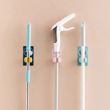 Magic Sticker Series Self Adhesive Mop and Broom Holder - Justgrabit Inc.