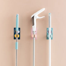 Magic Sticker Series Self Adhesive Mop and Broom Holder - justgrabit.in | Just Grab It