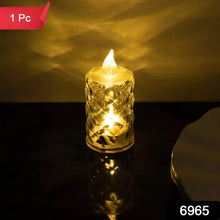 Flameless and Smokeless Decorative Candles LED Tea Light, Diwali (1 Pc) - justgrabit.in | Just Grab It