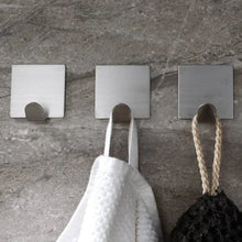 Multipurpose Stainless Steel Adhesive Hooks - Justgrabit Inc.