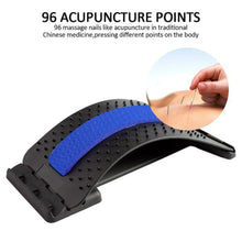 Multi - Level Back Stretcher Posture Corrector Device For Back Pain Relief - justgrabit.in | Just Grab It