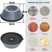 Washer Dryer Anti - Vibration Pads with Suction Cup Feet - justgrabit.in | Just Grab It