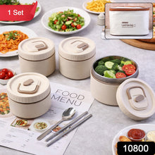 Bento Style Lunch Box Set with Multiple Containers & Carry Bag - justgrabit.in | Just Grab It