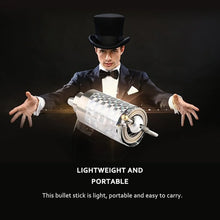 Magic Toy Metal High Elasticity Steel Silver Appearing Cane Magic Toy Magic Steel - justgrabit.in | Just Grab It