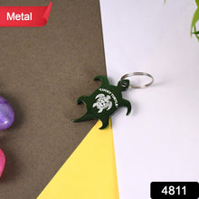 Metal Tortoise Shaped Keychain - Unique and Durable Accessory (1 Pc) - justgrabit.in | Just Grab It