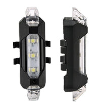 Rechargeable Bicycle Front Waterproof LED Light (White) - Justgrabit Inc.