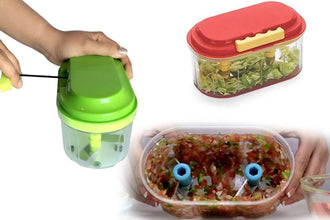 Plastic Vegetable Chopper (1000 ml) - justgrabit.in | Just Grab It