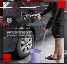 Portable Fuel Transfer Pump Kit for Petrol, Diesel & Liquids - justgrabit.in | Just Grab It