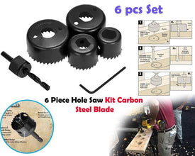Hole Saw Set Drill Bit set 32mm ,38mm ,44mm ,54mm (6 pcs) - justgrabit.in | Just Grab It