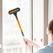 Window Screen Cleaner Brush, Magic Window Cleaner Brush, 3in1 Mesh Cleaner, Glass Cleaning Squeegee, Small Window Brush with Handle Portable - justgrabit.in | Just Grab It