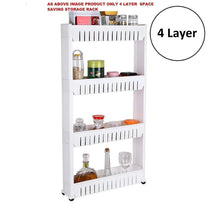 Multipurpose 4 Layer Space Saving Storage Organizer Rack Shelf - Justgrabit Inc.