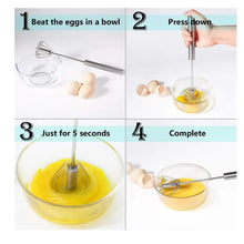 Stainless Steel Manual Mixi, Hand Blender - Justgrabit Inc.