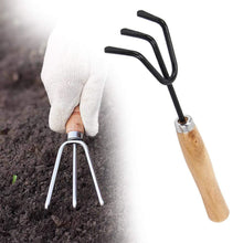 Gardening Tools Seed Handheld Shovel Rake Spade Trowel with Pruning Shear - Justgrabit Inc.
