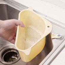 Triangular Multi Functional Drainer Shelf Sink Storage Holder - Justgrabit Inc.