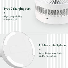 Telescopic Foldable Electric Desktop Fan – Adjustable & Portable - justgrabit.in | Just Grab It