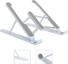 ADJUSTABLE TABLET STAND HOLDER WITH BUILT - IN FOLDABLE LEGS AND HIGH QUALITY FIBRE - justgrabit.in | Just Grab It