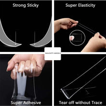 Sticky Tape Washable Adhesive 1M Tape Reusable, wear - resistant Tape Nano Tape Double Sided Tape For Paste Photos Home Office School - justgrabit.in | Just Grab It