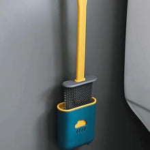 Silicone Toilet Brush with Holder (Without Box) - justgrabit.in | Just Grab It