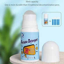 Clothes Stain Remover Bead Design Emergency Stain Rescue Roller Cleaner for Natural Fabric Removes Oil Almost All Types of Fabrics - Justgrabit Inc.